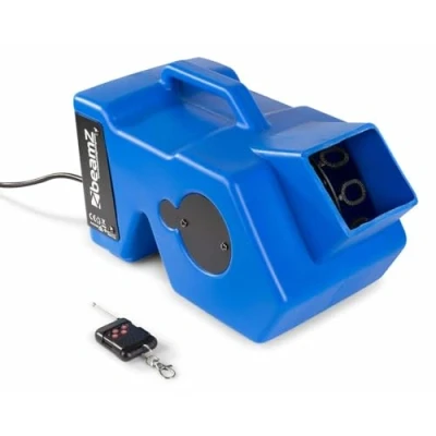 Abbildung von BeamZ B1000 Blasenmaschine, kompakt und leistungsstark, mit 40 W Ventilator kabelloser Fernbedienung, lustige Seifenblasenmaschine für Partys zu Hause, Kommunion, Kinder