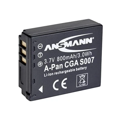 Abbildung von Ansmann Li Ion battery packs A PAN CGA S007, 800 mAh, 3,7 V, Lithium (Li Ion)