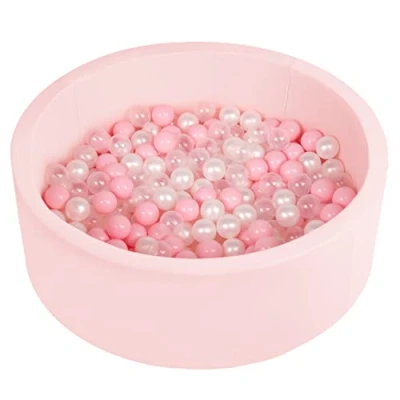 Abbildung von SELONIS Bällebad Kinder 90x30cm Bällepool für Baby 200 Bälle Enthalten