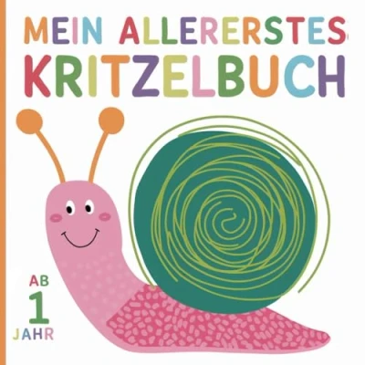 Abbildung von Mein allererstes Kritzelbuch ab 1 Jahr: Erstes Malbuch für Kleinkinder Jahr Ausmalbuch mit 50 Motiven Beschäftigungsbuch Motorik und Kreativität