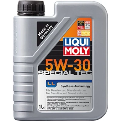 Abbildung von LIQUI MOLY Special Tec LL 5W 30 1 L Synthesetechnologie Motoröl Art. Nr.: 1192, farblos