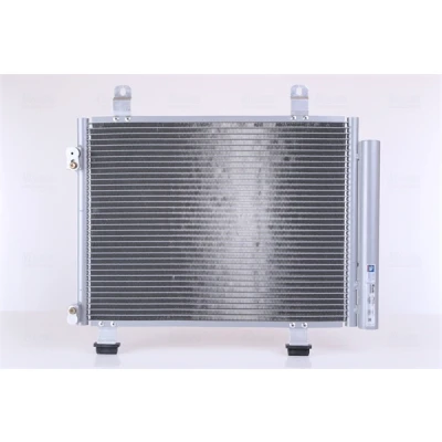 Abbildung von NISSENS 940122 Klimakondensator mit Trockner Aluminium 474 R 134a SUZUKI: Splash, OPEL: Agila B