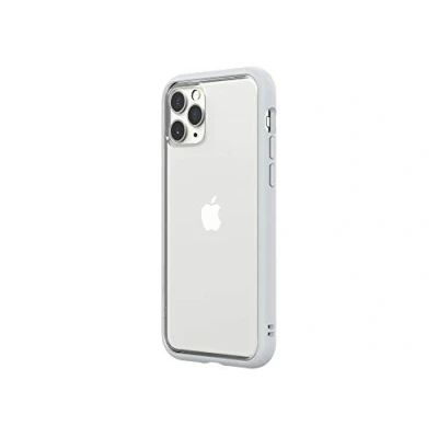 Abbildung von RhinoShield Modulares Case kompatibel mit [iPhone 11 Pro] Mod NX Anpassbare &amp; stoßdämpfende Schutzhülle im schlanken Design 3.5 Meter Fallschutz Platin Grau