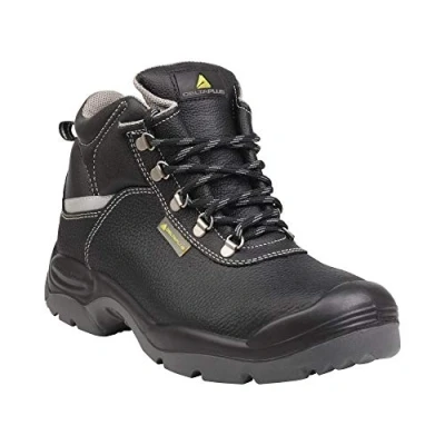 Abbildung von Deltaplus SAUL2S3NO44 Höheschuhe Aus Narbenleder, Pigmentiert S3 Src, Schwarz, Größe 44