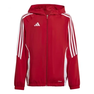 Abbildung von adidas Performance TIRO Trainingsjacke für Kinder, Größe: 152, Rotweiss