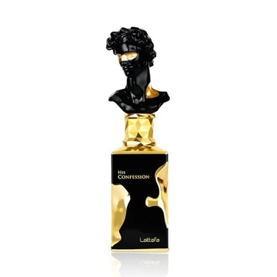 Abbildung von Lattafa Eau de Parfum His Confession Parfum, Herren Duft,100 ml, Orientalische Duftkunst, Edles Flakon Design, Lang anhaltend