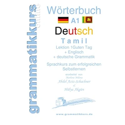 Abbildung von Wörterbuch Deutsch Tamil Englisch A1: Lernwortschatz A1 + Kurs per Internet (Wörterbücher A2 B1)