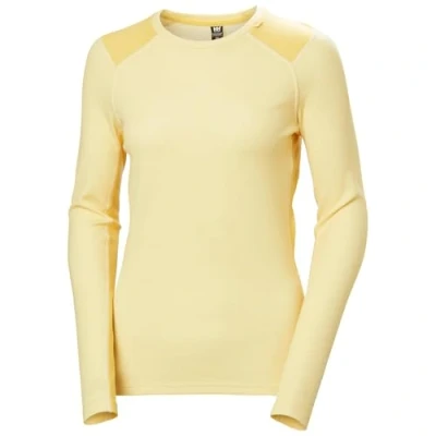 Abbildung von Helly Hansen LIFA Midweight CREW Unterhemd/shirt, Damen, Größe: Medium, Yellow cream