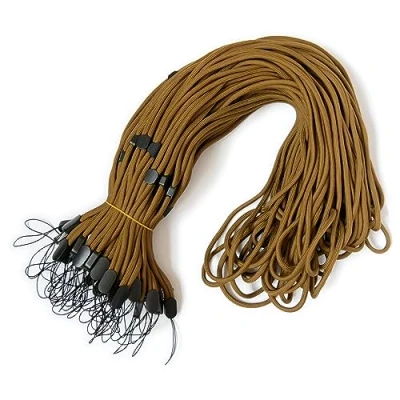 Abbildung von trage.band® Robustes verstellbares langes Trageband/Umhängeband, 50 St. Khaki