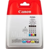 Abbildung von Canon CLI 571 BK/C/M/Y Tinte Multipack Tintenpatrone