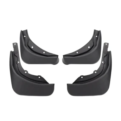 Abbildung von Auto Schmutzfänger Für Volvo V90 S90 2016 2023 Set Spritzschutz Kotflügel Vorne Hinten Geformt Mud Flaps
