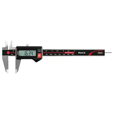 Abbildung von Mahr 4103301 MarCal 16 EWR Digitaler Messschieber mit Reibrad, 0 150 mm Reichweite