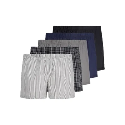 Abbildung von Jack &amp; Jones PlusSize Boxershorts &quot;JACMILANO WOVEN BOXERS 5 PACK PLS SN&quot;