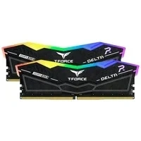 Abbildung von TEAMGROUP T Force Delta RGB DDR5 32GB Kit (2x16GB) 6000MHz (PC5 48000) CL40 Desktop Speichermodul RAM (Schwarz) für Z690 FF3D532G6000HC38ADC01