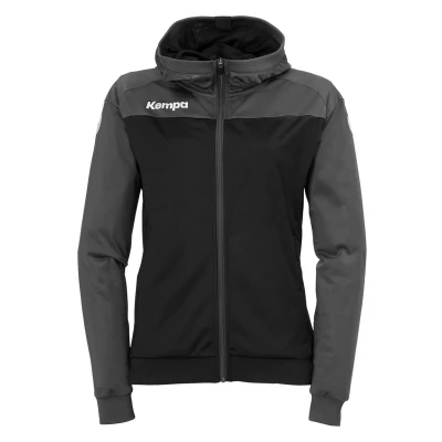 Abbildung von Kempa Trainingsjacke, Damen, Größe: XS, Schwarz anthra