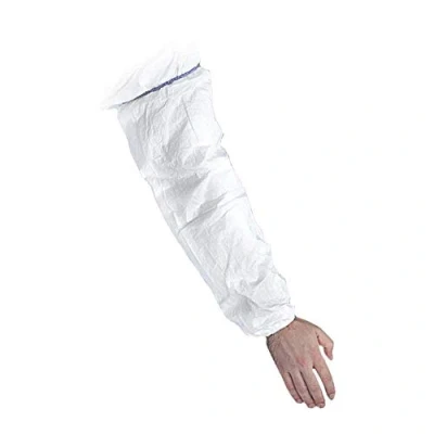 Abbildung von DuPont Tyvek 500 Armstulpe, 20 Stk. Armstulpen zur Ergänzung von Schutzkleidung, PSA Kategorie, Weiß, Einheitsgröße