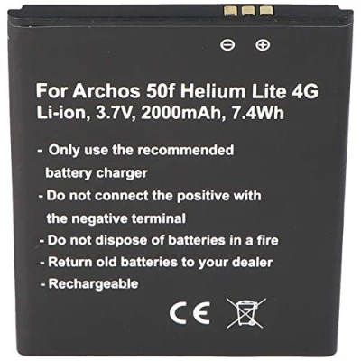 Abbildung von Akku nur kompatibel mit den Archos AC50FHE AC50FHELI 50f Helium Lite 4G, GX395872