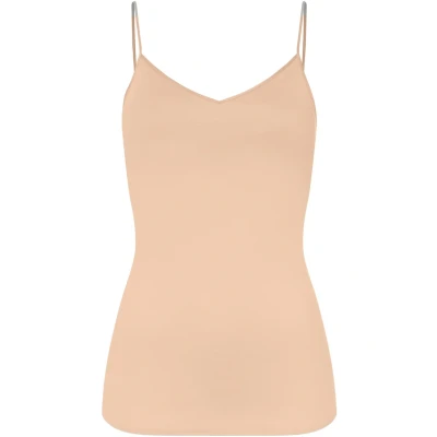 Abbildung von Hanro Seamless Unterhemd/shirt, Damen, Größe: XS, Beige