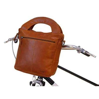 Abbildung von Gusti Leder Vincente T. Handtasche, Damen, Größe: One Size, Hellbraun