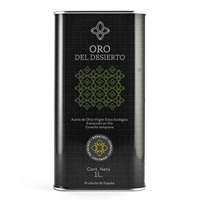 Abbildung von ORO DEL DESIERTO Spanisches Natives Olivenöl Extra (Coupage der Sorten Arbequina, Hojiblanca und Picual) 1 Liter Dose