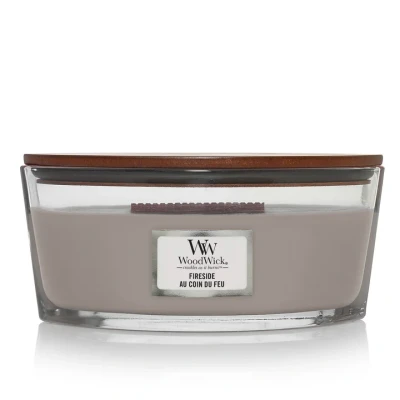 Abbildung von WoodWick Duftkerze Ellipse Fireside 9 cm / 19