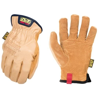 Abbildung von Mechanix Wear Herren Durahide Driver F9 360 (X large, Durahide® leder) Schnittfeste Lederhandschuhe, Khaki, XL EU