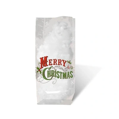 Abbildung von 10 x Ludwig Bähr Geschenk Bodenbeutel Frohe Weihnachten 11,5x19cm