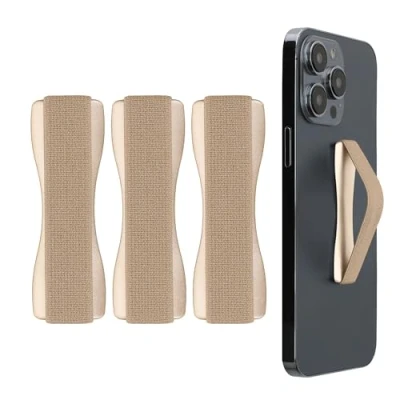 Abbildung von kwmobile Smartphone Fingerhalter 3 Set Fingerhalter, (1 tlg., Handy Halter Griff Halterung Einhandbedienung 3x Handyhalter)