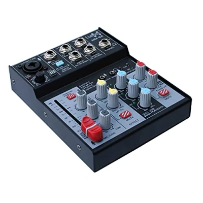 Abbildung von E Lektron AIM 42 4 Kanal Streaming Audio Mixer Mischpult inkl. USB Interface Soundkarte