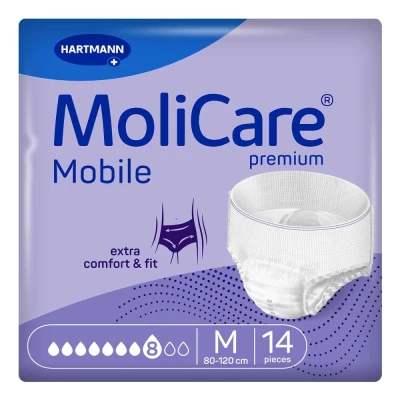 Abbildung von Molicare Premium Mobile 8 Tropfen Größe m