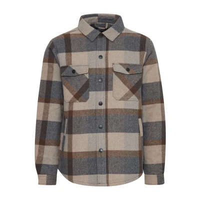 Abbildung von Indicode Jeans Leichte Jacke, Herren, Größe: Large, Light grey mix
