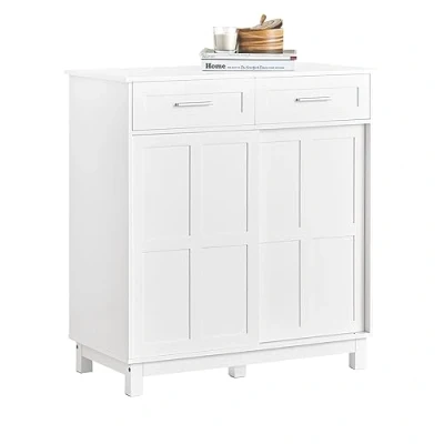 Abbildung von SoBuy Sideboard FSB84, Schuhschrank Buffet Küchenschrank mit Schiebetüren Kommode