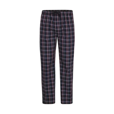 Abbildung von Götzburg Nachtwäsche Hose, Herren, Größe: Medium, Blau dunkel/karo