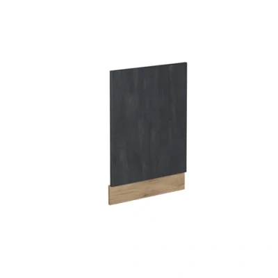 Abbildung von Vicco Frontblende R Line, Schwarz Beton/Goldkraft Eiche, 45 cm ohne Arbeitsplatte
