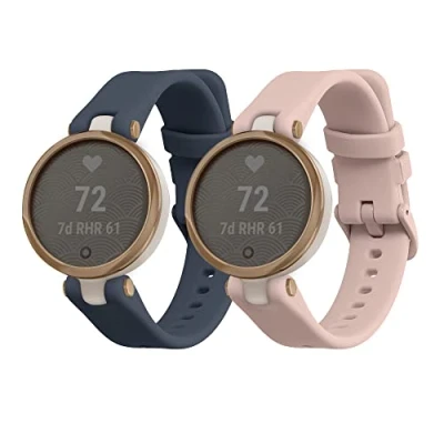 Abbildung von kwmobile Uhrenarmband 2x Sportarmband für Garmin Lily Sport, Armband TPU Silikon Set Fitnesstracker