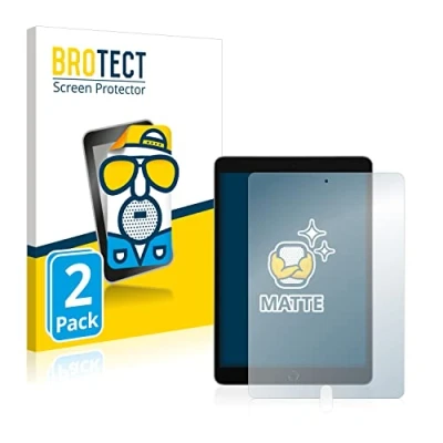 Abbildung von BROTECT Entspiegelungs Schutzfolie für Apple iPad 10.2&quot; WiFi Cellular 2021 (9. Gen.) (2 Stück) Matte Displayschutz Folie, Anti Fingerprint