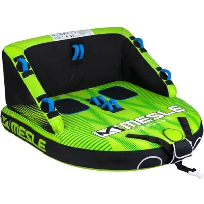 Abbildung von Wassergleiter Formula 2 Personen Wassersport Funtube Boot grün Mesle