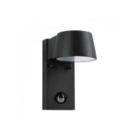 Abbildung von Paulmann LED Außen Wandleuchte &quot;Capea IP44 96x153mm 3000K 6W 500lm 230V Anthrazit Aluminium&quot;, 1 flammig, Bewegungsmelder