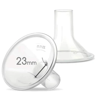 Abbildung von Maymom MyFit 23 mm Schilde klein; Kompatibel mit Medela Brustpumpen PersonalFit, Freestyle, Harmony, Maxi, Freestyle Flex Anschluss; Anschluss an Breit/Schmal Anschluss, 2 Stck.