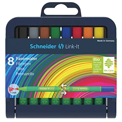 Abbildung von Faserschreiber SCHNEIDER Link It 1,0mm Farbmix 1 Stk.