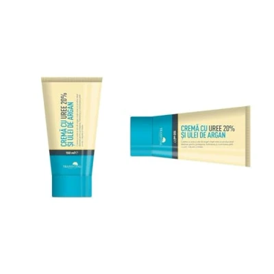 Abbildung von 150 ml Harnstoff creme (UREA 20%) und Arganöl, fur Narbenentfernung, Ekzem, Keratose, Psoriasis, Hautausschläge, für trockene rissige Haut