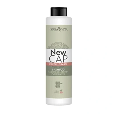 Abbildung von ERBA VITA Shampoo Fett Haar Kosmetikprodukt zur Reinigung und Beseitigung von Verunreinigungen der Kopfhaut 250 ml