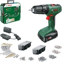 Abbildung von Bosch Haus und Garten 06039D810C Batteri slagboremaskine 18 V 1.5 Ah Litium inkl. batteri, oplader, Kuffert, tilbehør