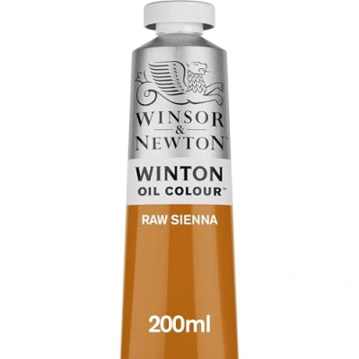 Abbildung von Winsor &amp; Newton 8840595 Winton, feine hochwertige Ölfarbe 200ml Tube mit gleichmäßiger Konsistenz, Lichtbeständig, hohe Deckkraft, Reich an Farbpigmenten Siena Natur