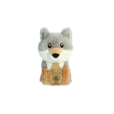 Abbildung von Eco Nation Plüschtier Mini Wolf 13 cm