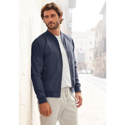 Abbildung von John Devin Blouson &quot;Jacke,&quot;, mit Rippkragen, moderne Übergangsjacke Innentasche