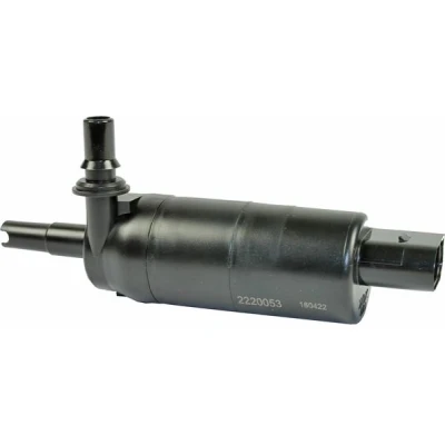 Abbildung von METZGER 2220053 Waschwasserpumpe, Scheinwerferreinigung vorne VOLKSWAGEN: Touran I, Golf 7 Variant, SEAT: Ibiza 4 Schrägheck, SKODA: Octavia 3 Combi