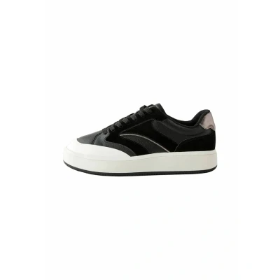 Abbildung von Next Forever Comfort Panelled Retro Sneaker low, Damen, Größe: 39, Black Schuhe
