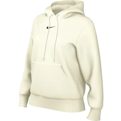 Abbildung von Nike Damen Sportswear Phoenix Std Po Kapuzenpullover, Sail/Black, S
