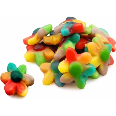 Abbildung von Gelee Regenbogenblumen pro Kilo
